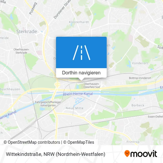 Wittekindstraße Karte