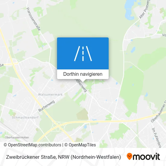 Zweibrückener Straße Karte