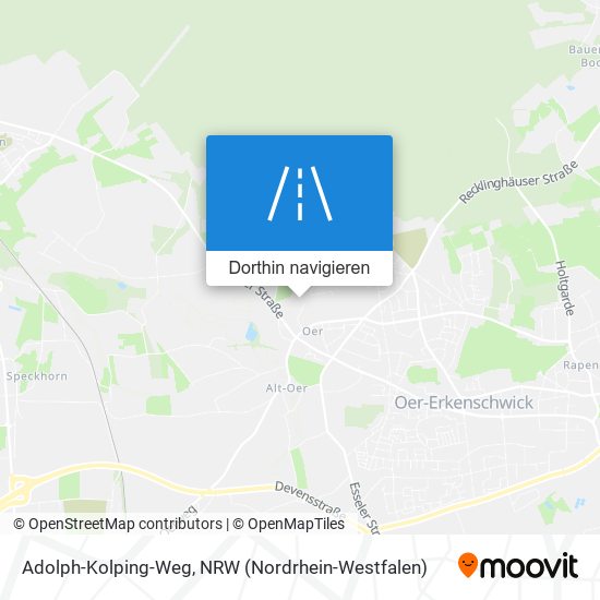 Adolph-Kolping-Weg Karte