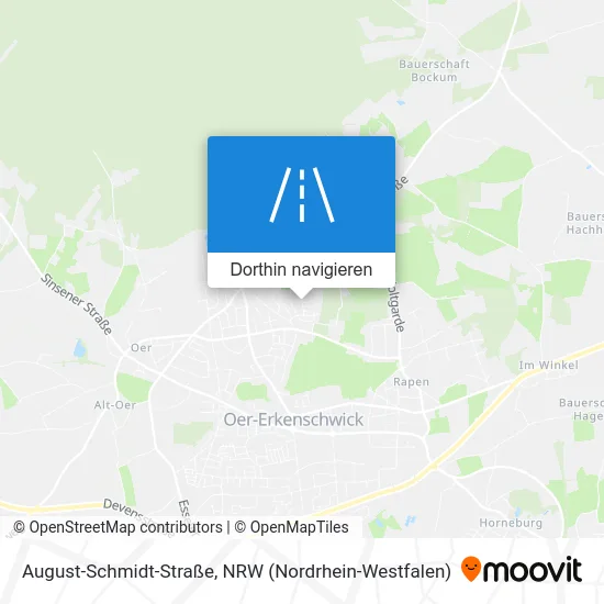 August-Schmidt-Straße Karte