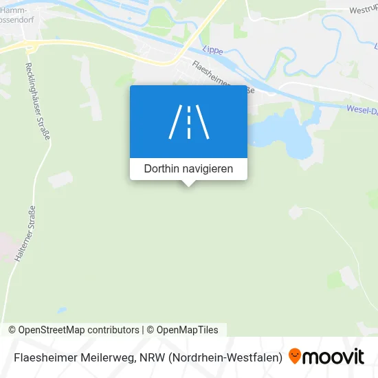 Flaesheimer Meilerweg Karte