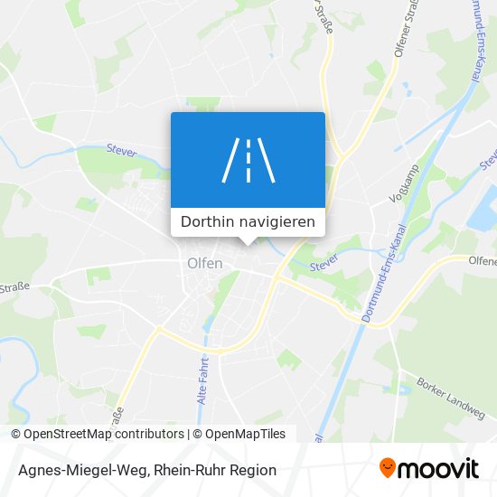 Agnes-Miegel-Weg Karte