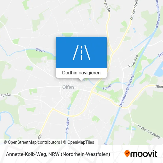 Annette-Kolb-Weg Karte