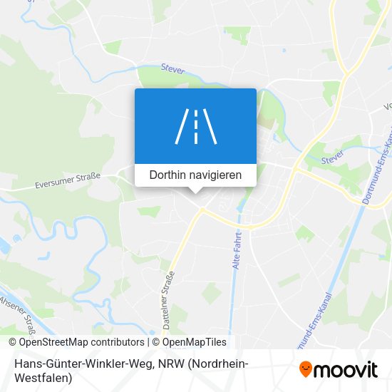 Hans-Günter-Winkler-Weg Karte