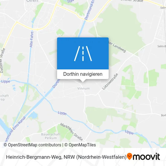 Heinrich-Bergmann-Weg Karte