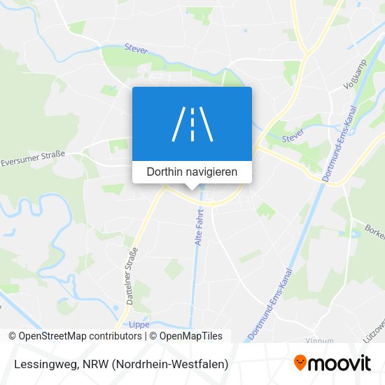 Lessingweg Karte