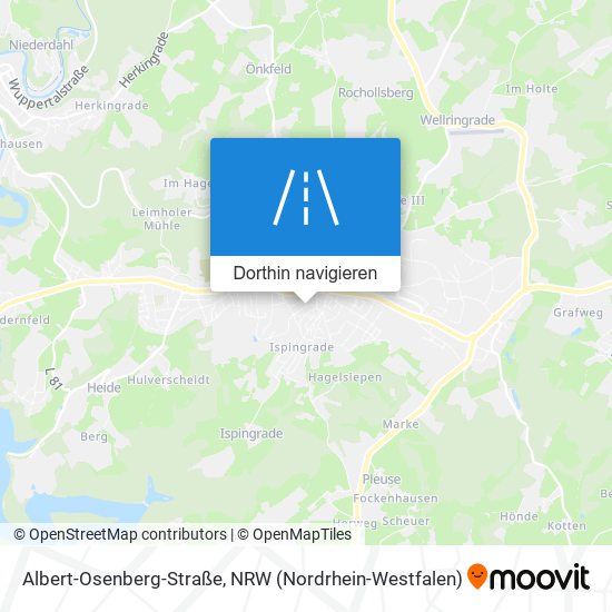 Albert-Osenberg-Straße Karte