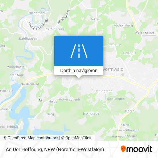 An Der Hoffnung Karte