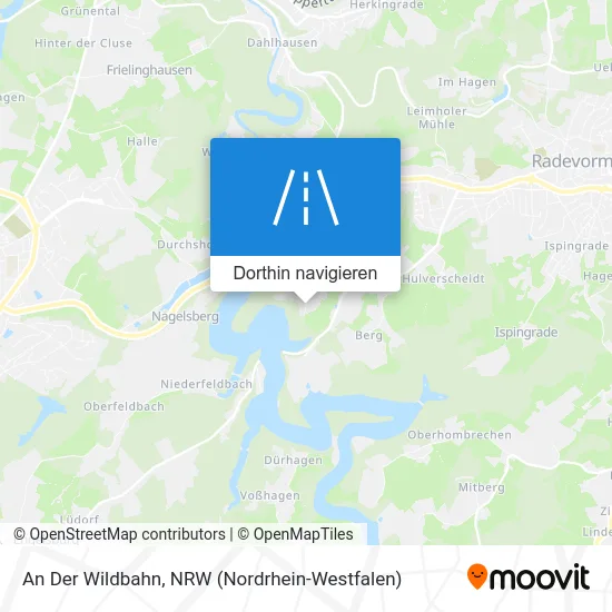 An Der Wildbahn Karte