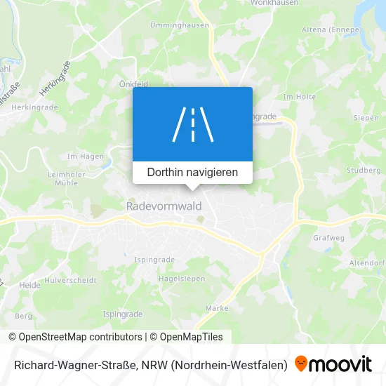 Richard-Wagner-Straße Karte