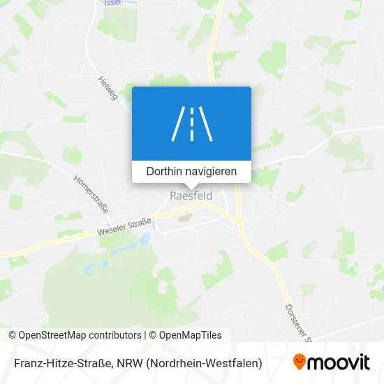 Franz-Hitze-Straße Karte