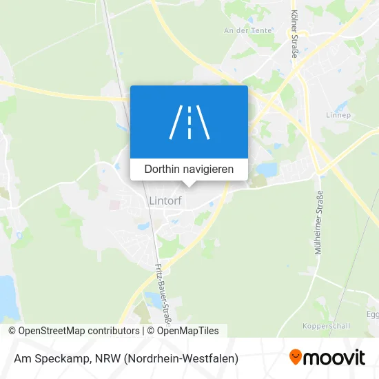 Am Speckamp Karte