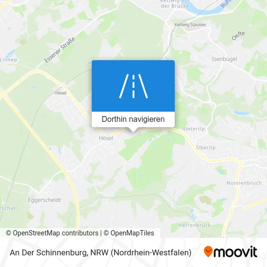 An Der Schinnenburg Karte