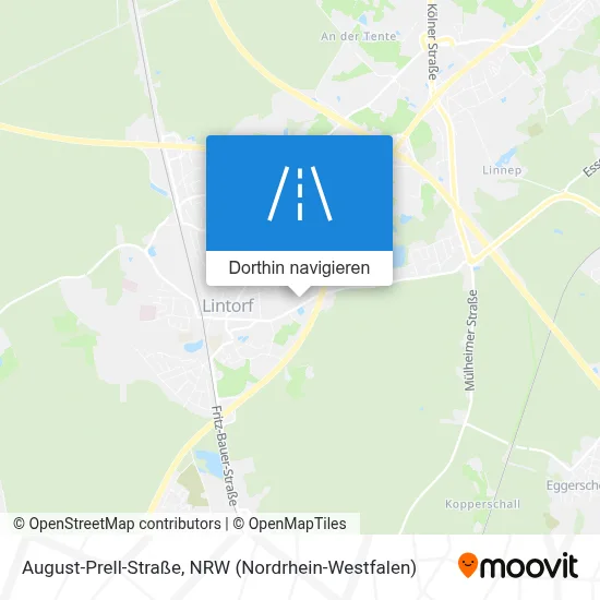 August-Prell-Straße Karte