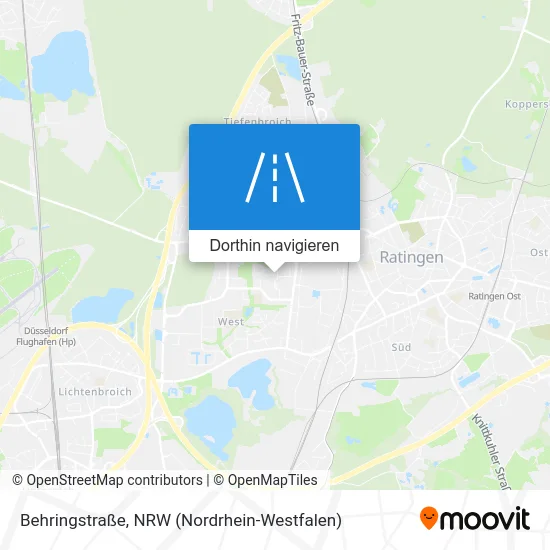 Behringstraße Karte