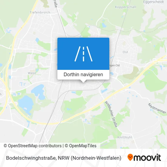 Bodelschwinghstraße Karte