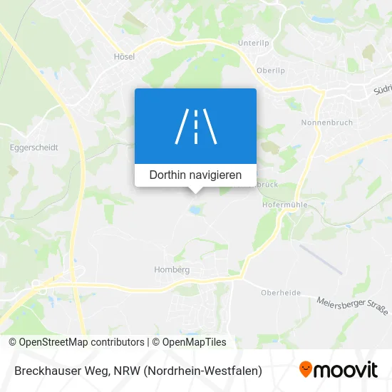 Breckhauser Weg Karte