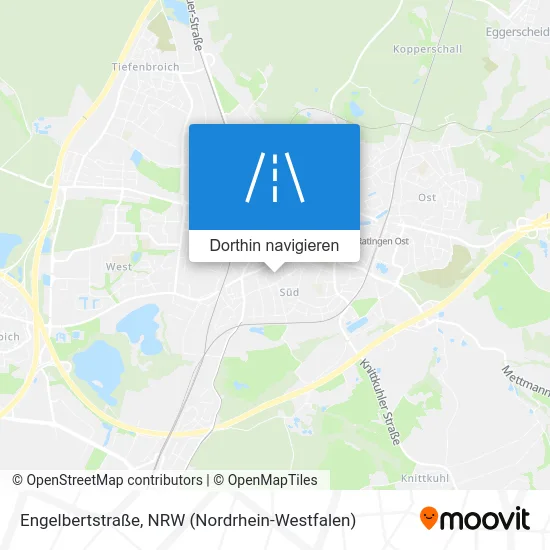 Engelbertstraße Karte