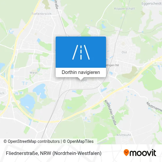 Fliednerstraße Karte