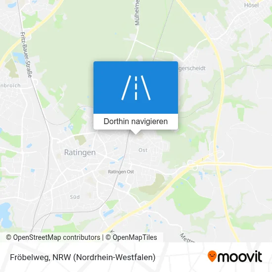Fröbelweg Karte