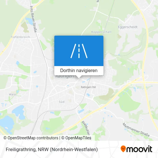 Freiligrathring Karte