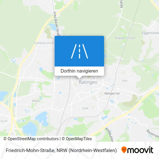 Friedrich-Mohn-Straße Karte