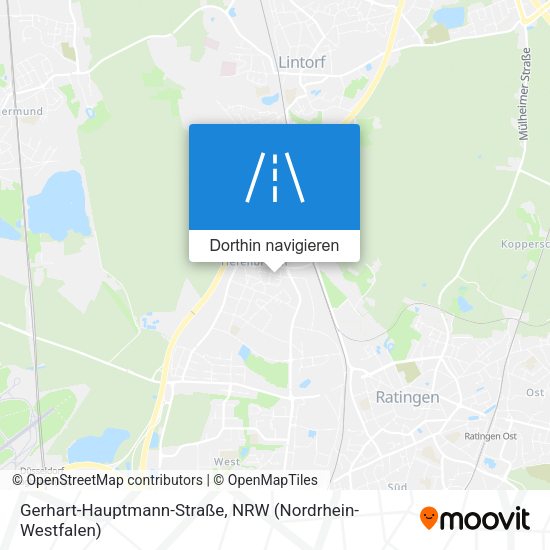 Gerhart-Hauptmann-Straße Karte