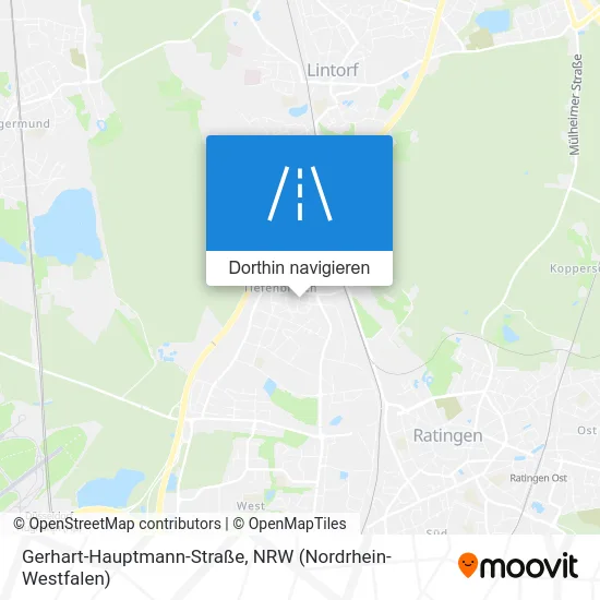 Gerhart-Hauptmann-Straße Karte