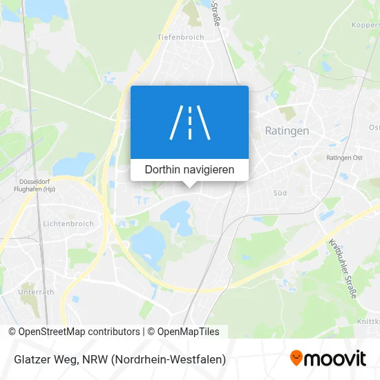 Glatzer Weg Karte