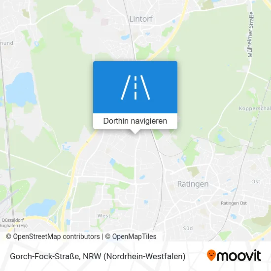 Gorch-Fock-Straße Karte