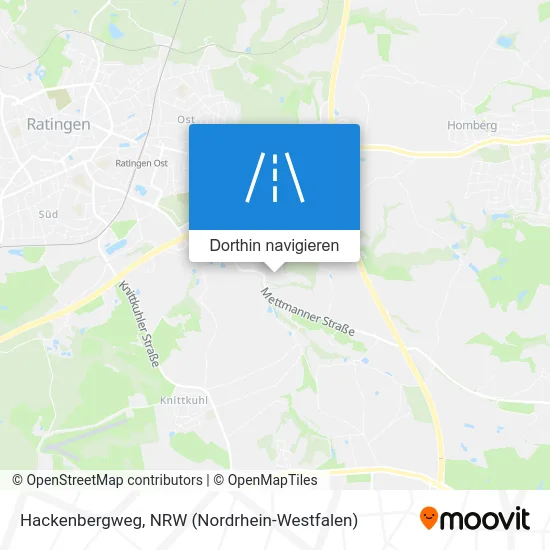 Hackenbergweg Karte