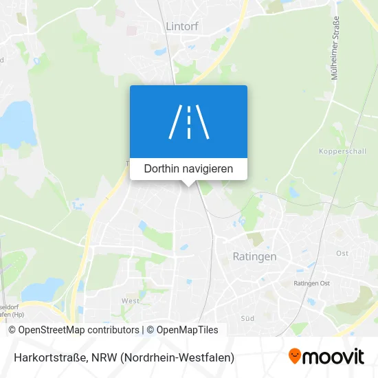 Harkortstraße Karte