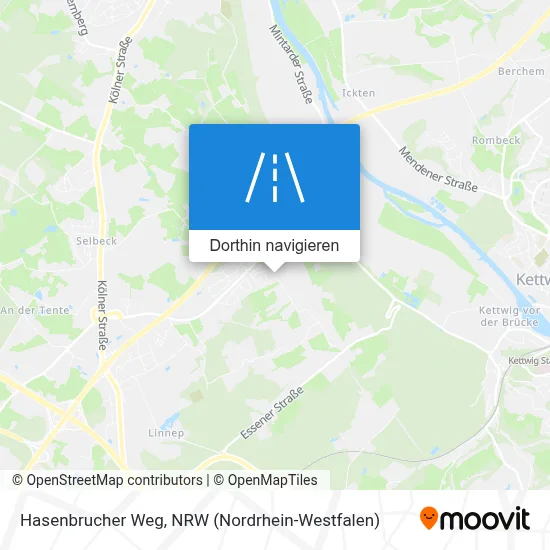 Hasenbrucher Weg Karte