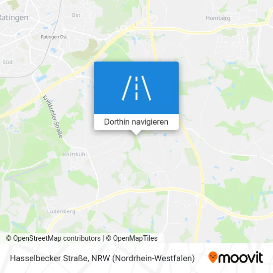 Hasselbecker Straße Karte