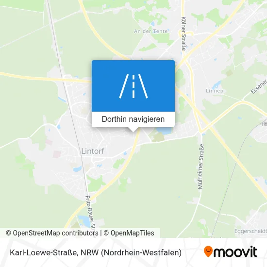 Karl-Loewe-Straße Karte