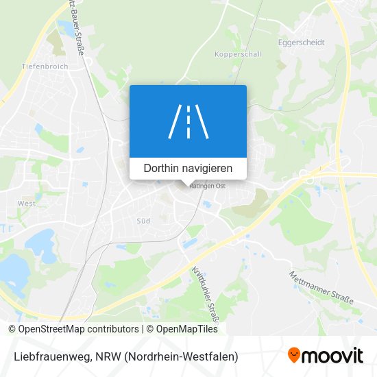 Liebfrauenweg Karte