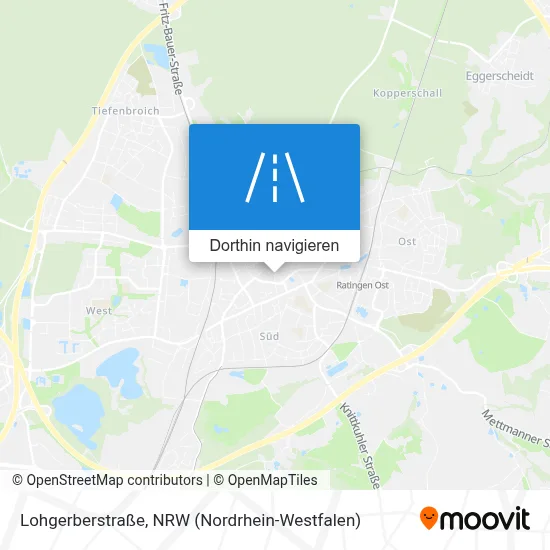 Lohgerberstraße Karte