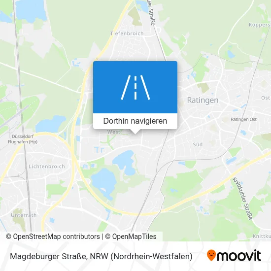 Magdeburger Straße Karte