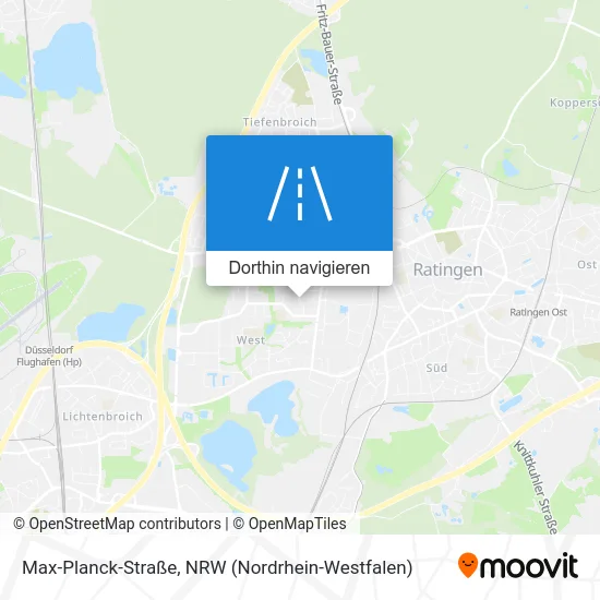 Max-Planck-Straße Karte