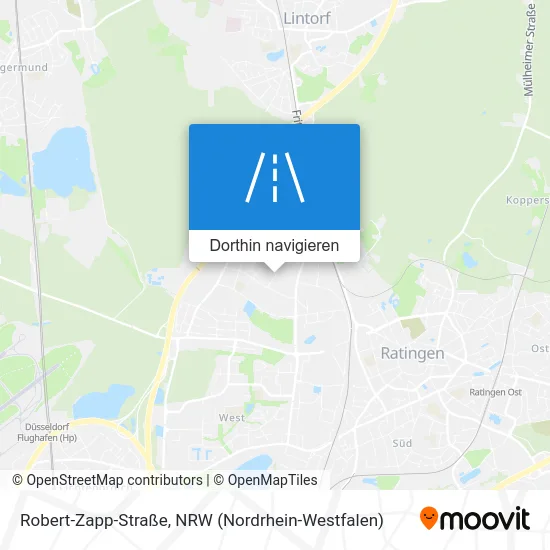 Robert-Zapp-Straße Karte