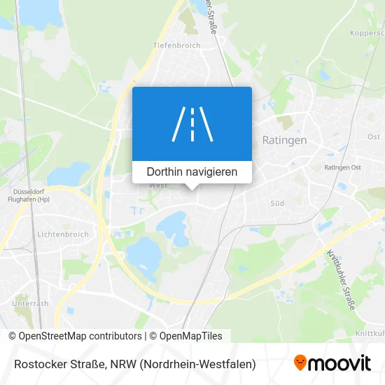 Rostocker Straße Karte