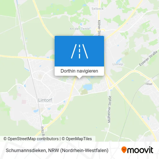 Schumannsdieken Karte