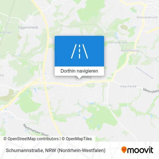 Schumannstraße Karte