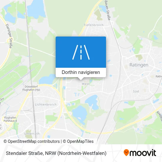 Stendaler Straße Karte