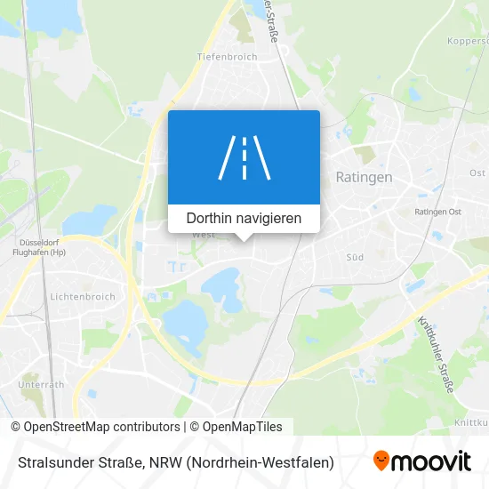 Stralsunder Straße Karte