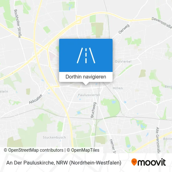 An Der Pauluskirche Karte
