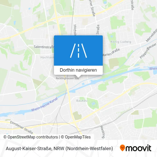 August-Kaiser-Straße Karte