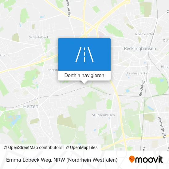 Emma-Lobeck-Weg Karte