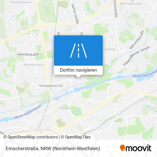 Emscherstraße Karte