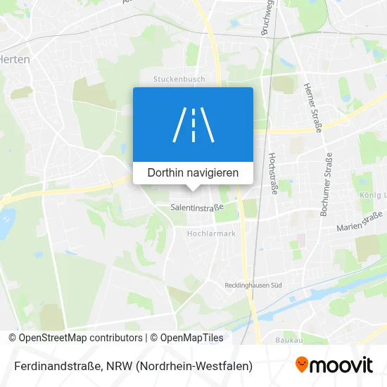 Ferdinandstraße Karte